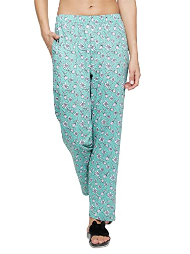 Image of B STORIES Women's Pyjama Pants - Relaxed Fit Nightwear Bottoms | Soft Pyjamas with Pockets | Breathable & Comfortable Sleepwear for Women (S-2XL)