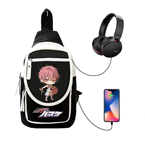 Kuroko no Basuke Mochila Casual Hot Simple Classic Versatile Fashion Style Nueva Unisex
