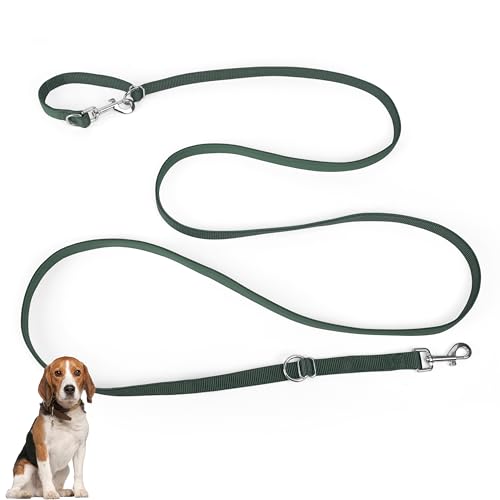PETCOOZ Dog Training Lead, 3M Double Ended Lead for Dogs Professional Stop Pulling Dog Leads