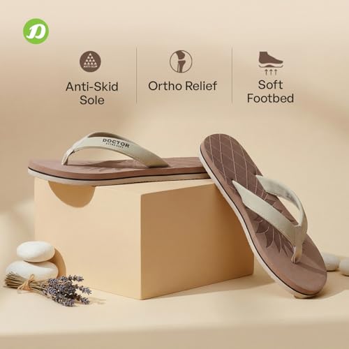 Image of DOCTOR EXTRA SOFT House Slipper for Women's Care Durable | Orthopaedic & Diabetic | Lightweight| Comfortable Footbed |Slippers for Girls & Ladies Daily Use D-05