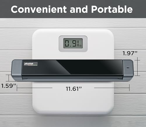 image for Plustek Mobile Scanner S410 Plus - Portable Sheet-Fed Document Scanner