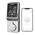 Lockly Secure Plus Bluetooth Smart Door Lock, Keyless Entry with PIN Genie® Digital Keypad, 3D Biometric Fingerprint Sensor Front Door Lock Deadbolt, Voice Control & Auto Lock - Deadbolt Edition