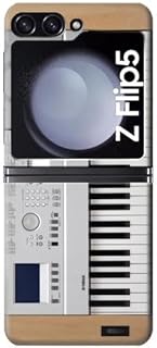 R0891 Keyboard Digital Piano Case Cover for Samsung Galaxy Z Flip 5