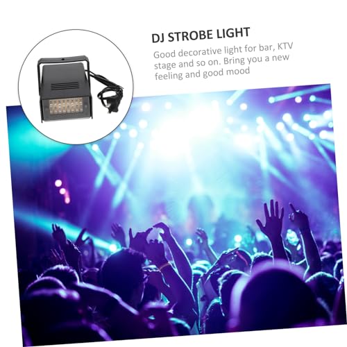 Abaodam 4Pcs Mini Luz Estroboscópica Multiuso Luz Estroboscópica Dj Fachada Bar Iluminação Decorativ