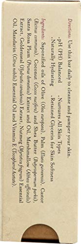 Three Sisters Apothecary Santa Rosa Plum & Nutmeg Bar Soap 4.75 Oz, 4.75 Oz #TOP4