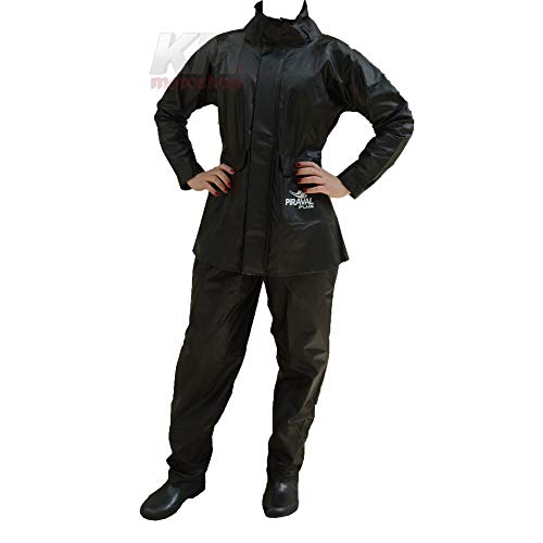 Capa de Chuva Feminina Para Motoqueiro Pvc Impermeavel Piracapas P