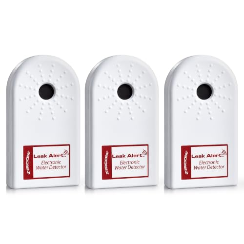Zircon Leak Alert 3-Pack Water Detector Alarm