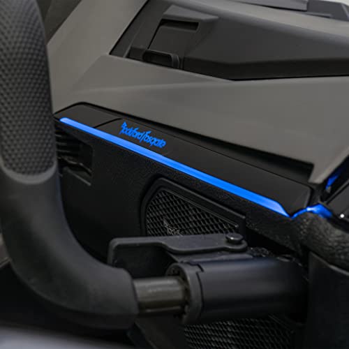 Image of Rockford Fosgate RZR19RCPXP-STG4 Audio Kit for 2019+ RZR Pro XP | Ride Command 3-Way Interface, 1500-Watt Amp, Front Speakers, M1 Color Optix Sub & M1 Rear Speakers for Select Pro XP Models