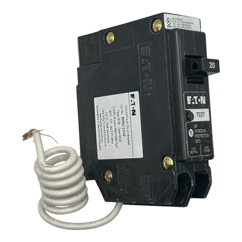 EATON BRN120GF Br Gfci, 5ma, 1 Pole, 10kaic, 20a, Pigta - Thumbnail 2