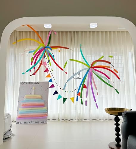 Image of Dark Blue 260 Balloons - Long Balloons for Balloon Arch & Party Decor, 100 | Dark Blue long balloons for balloon arch & string garland decorations, thick latex & easy to inflate, great for birthday