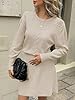 Saodimallsu Womens Fit and Flare Mini Sweater Dres... #1