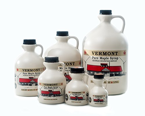 Georgia Mountain Maples Of Vermont, Organic Maple Syrup, Dark Color Robust Taste, 64 Ounce #TOP1