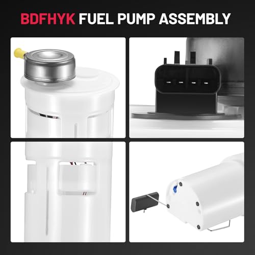 Image of BDFHYK Electric Fuel Pump Module Assembly Compatible with Dodge Dakota 1997-1999 2.5L L4, 3.9L V6, 5.2L 5.9L V8 Replace E7114M