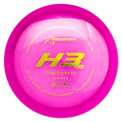 Prodigy Disc H3 V2 AIR | Overstable Hybrid Driver | Lightweight Driver for All Skill Levels | Reliable Stability & Flight in Windy Conditions | Lightweight Plastic | 160-164g | Colors May Vary Cover