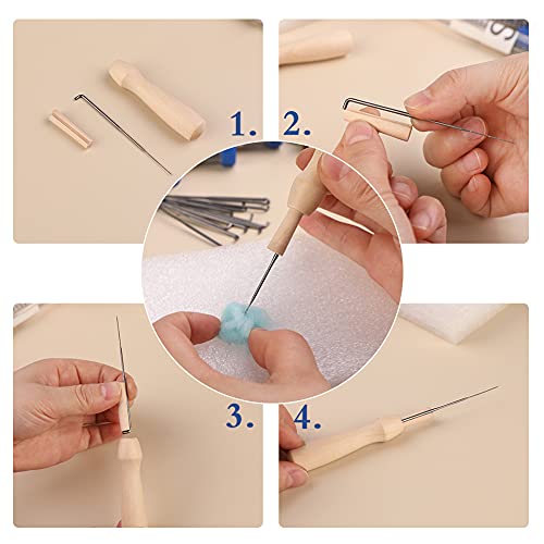 Aghi per infeltrimento ad ago, kit per