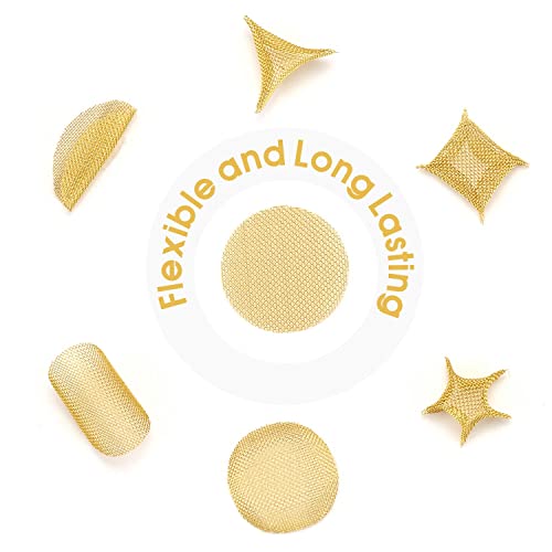 200Pcs 3/4 Inch Brass Pipe Screens, 3/4 Inch Brass Pipe Screen With Storage Box #TOP1