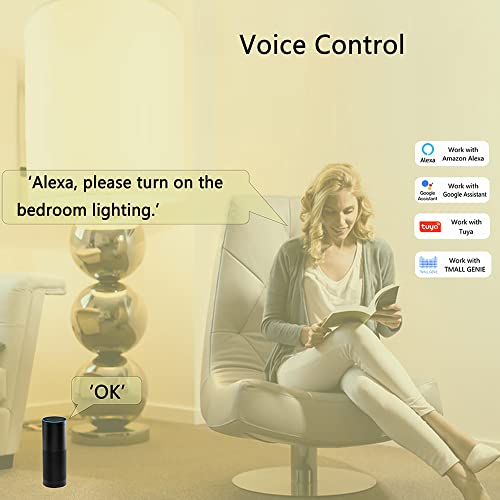 Homesen Interruptor inteligente Tuya MINI DIY One Way Interruptor Inteligente Corpo Pequeno APP Cont