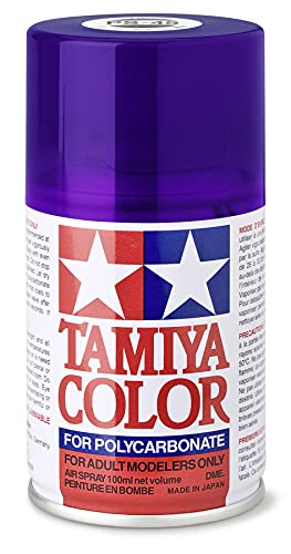 Tamiya Polycarbonate PS-45 Translucent Purple Spray 100 ml TAM86045 Lacquer Primers & Paints