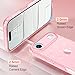 Hython for iPhone Air Case Glitter, Clear Glitter Sparkly Shiny Bling Sparkle Cute Cover, Anti-Scratch Soft TPU Thin Slim Fit Shockproof Protective Phone Cases for Women Girls, Pink Glitter
