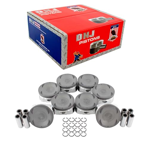 DNJ P649.20 Oversize Piston Set for 2004-2017 INFINITI, Nissan Armada, NV2500, NV3500 5.6L V8 32V DOHC 5552cc