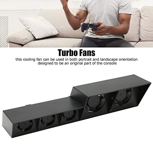 Sutinna Refrigerador externo USB, para ventilador de resfriamento PS4, resfriador externo USB 5, con