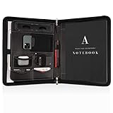 QUALITÄT BIS INS KLEINSTE DETAIL - Du wirst sie lieben! Die AZORIS Premium Notizmappe ist schlichte Perfektion. Ihre beeindruckende Funktionalität macht sie außerdem zu einem unschlagbaren Geschenk
