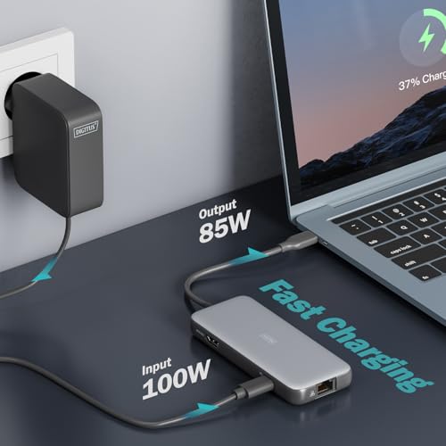 Digitus Station d'accueil USB C 7 ports Neuf - vue 7