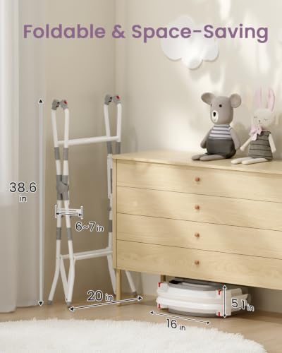 Image of 2-in-1 Foldable Baby Bathtub with Stand, Newborn Tub for Infant to Toddler, Easy-Store Design, Baby Shower Gift for New Parents, Grey