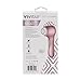 Vivitar, PG7000 Exfoliating Cleansing Soft Gentle Portable Spa Sensitive Skin Care Facial Power Cleansing Brush, Rose Gold, 1 Count