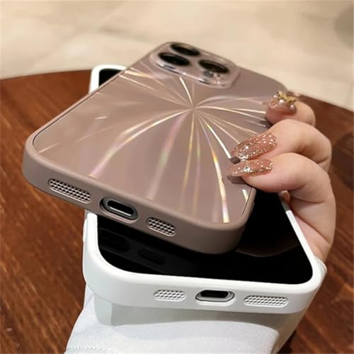 Coque iPhone 16 antichoc premium noire à effet laser métallisé
