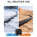 Garden Hose 50ft, Ultra Lightweight Flat Water Hose with Valve - Image 6