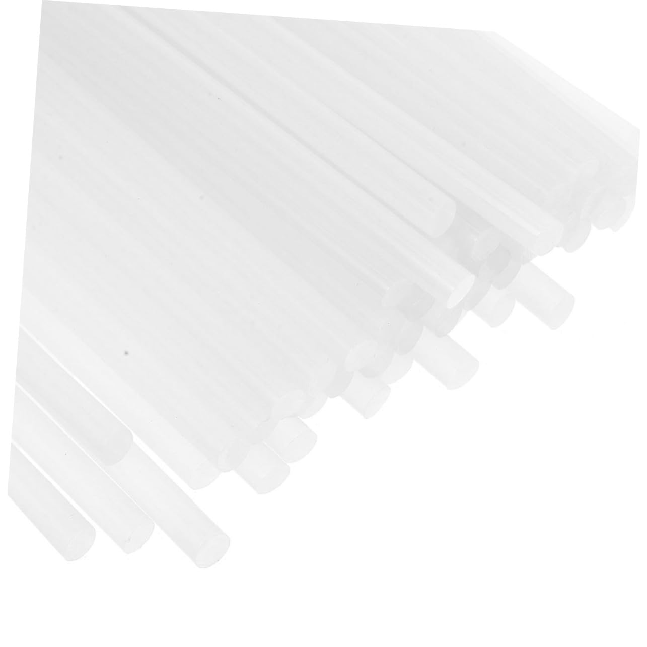 Bâtons de Colle Thermofusible Transparents 100 Pièces en Résine