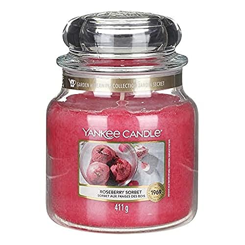Yankee Candle Duftkerze Roseberry Sorbet Medium