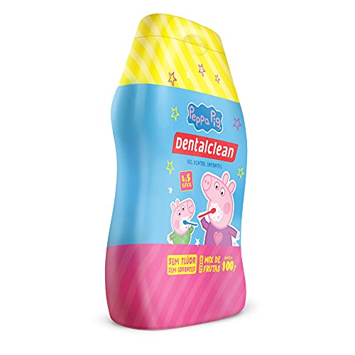 Dentalclean Creme Sem Flúor Peppa Pig 100g
