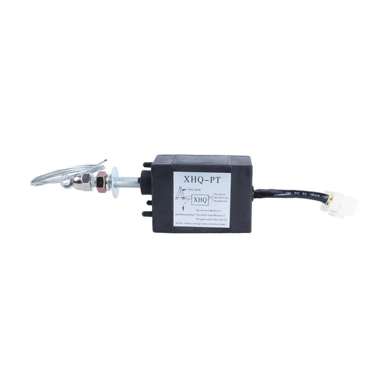 Hdrtcbu Normal Close 24V Solenoid Valve Normal Close Open Xhq Pt 12V 24V Stop Solenoid Actuador Valve Fuel Stop Solenoid