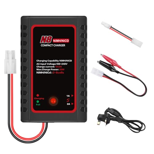 Chargeur de batterie NiMH NiCd pour drone et voiture télécommandée 2-8s