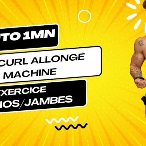 LEG CURL ALLONG&Eacute; : Comment SCULPTER l'arri&egrave;re des cuisses SANS douleur au dos ! Podcast Por  arte de portada