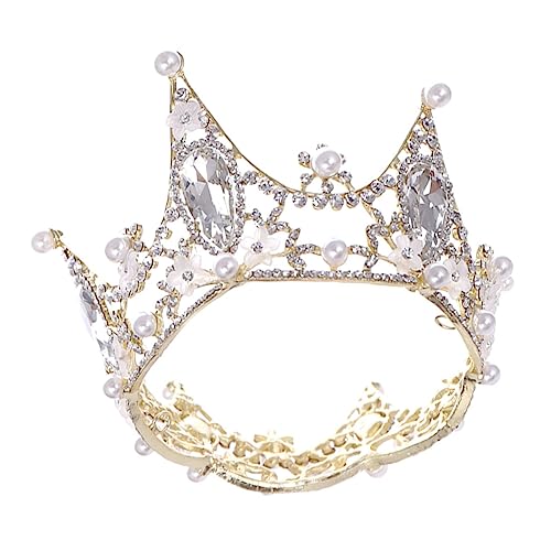 Tiare fleur élégante pour mariée et bandeau couronne mariage perles de cérémonie