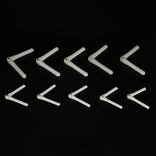 10PCS RC Airplane Plastic Pin Hinge for RC Plane Helicopter Aircraft DIY Model Plane Fix Wing Parts (2.5x48mm/4.5x67mm)