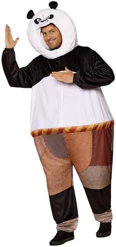 Spirit Halloween Kung Fu Panda Adult Po Costume | Officially Licensed | Kung Fu Panda Outfit