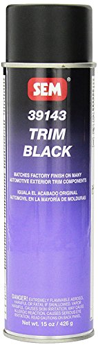 SEM. 39143 Trim Black Aerosol - 15 oz.