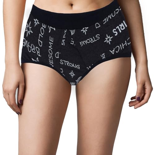 Image of DChica Essentials Cotton Period Panties for Girls (Pack of 1) Anti Microbial Lining, Light to Medium Flow Period Panty Briefs, Easy to Wash & Leak Proof, No Pad Required Underwear