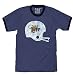 Miller Lite Helmet Logo | Soft Touch Tee-x-large  Denim Heather