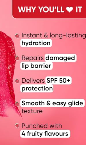 Image of Elecsera Beetroot Tinted Natural Lip | Natural Pink Tint | Brightens Lips Beetroot (Pack of: 1, 10 g)