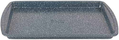 Russell Hobbs RH0998EU Nightfall Stone 38cm Baking Tray Sheet, Blue Marble, Suitable For Oven Use Up To 220°C, PFOA Free, Perfect For Biscuits, Cookies & More, Aluminium, Single