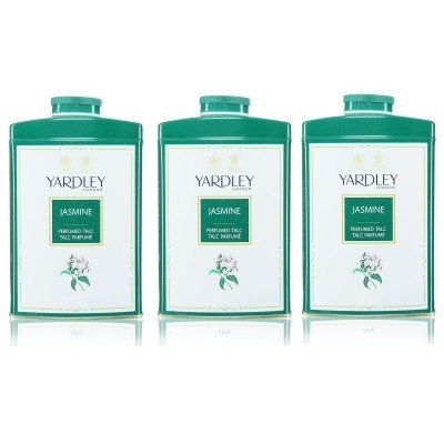 Yardley Jasmine Perfumed Talc (Pack of 3) 250 g