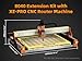 FoxAlien XE-PRO 8040 X-axis Extension Kit with Upgraded Hybrid Spoilboard Worktable, Compatible with XE-PRO CNC Router Machine