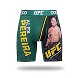 Odd Sox - Alex Pereira UFC Themed Boxer Briefs - Official MMA Fighter Underwear - Size Extra Large - Soft Stretch Fit - Fun Gift for UFC & Combat Sports Fans