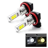 MR-S ZZW30系 後期 フォグランプ LED 2色切替 ホワイト/イエロー HB4/9006 18W 1800ルーメ ン EPISTER製チップ COBタイプLEDチップ 無極性 カプラーオン 簡単取付 車検対応 2個1セット