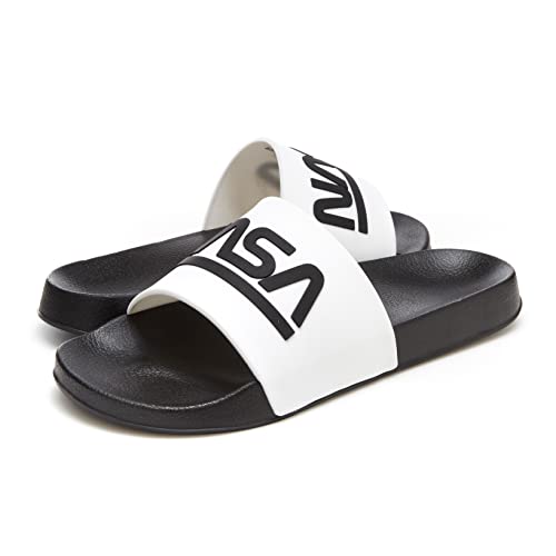 NASA COSMO SLIDE Sandals for Men, Women and Kids, Rubber Slide On Shoes for Beach, Casual and Comfort Wear